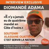 🇨🇮 **Interview exclusive de M. Diomandé Adama, Président de l’ADDL :  “Il n’y a jamais eu de quatrième mandat en Côte d’Ivoire”**  🗞️ Propos recueillis par Anboise Tiétié