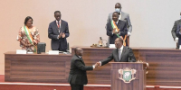 Devant les deux chambres réunies en Congrès, le président ivoirien Alassane Ouattara a annoncé, ce mardi 19 avril, la nomination d&#039;un nouveau vice-président. Il s&#039;agit de Tiémoko Meyliet Koné, actuel gouverneur de la Banque centrale des États