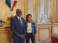 Ouverture prochaine du consulat général de Côte d&#039;Ivoire à Paris : le Consul Général Issiaka Konaté échange avec la Maire Jeanne D’Hauteserre