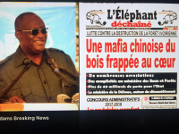 Téné Birahima salué par l’hebdomadaire satirique « L’Eléphant Déchaîné »