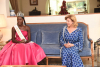 La Première dame Dominique Ouattara a reçu en audience Olivia Yacé, Miss Côte d’Ivoire 2021, et ses deux dauphines, hier lundi 17 janvier 2022.